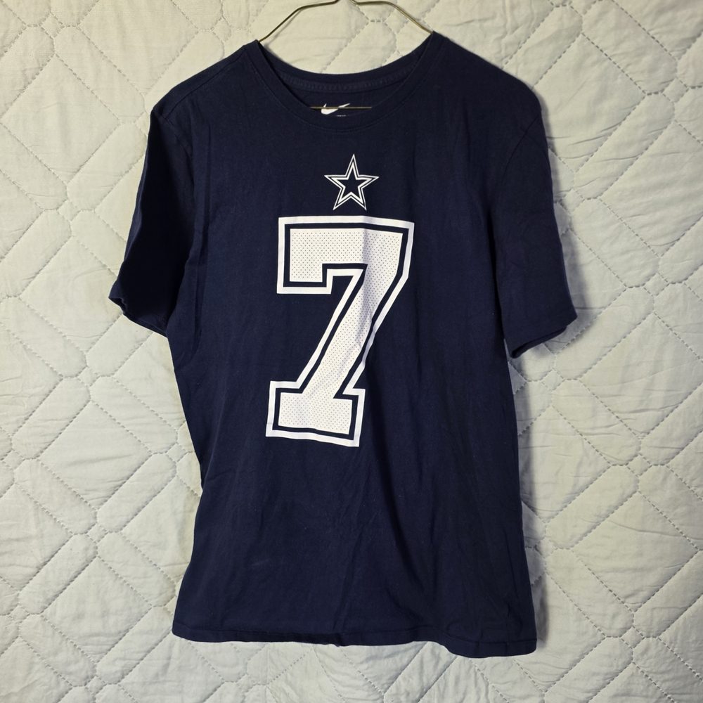 TREVON DIGGS #7 Dallas Cowboys Star logo mens NIKE blue T-shirt 
Sz M